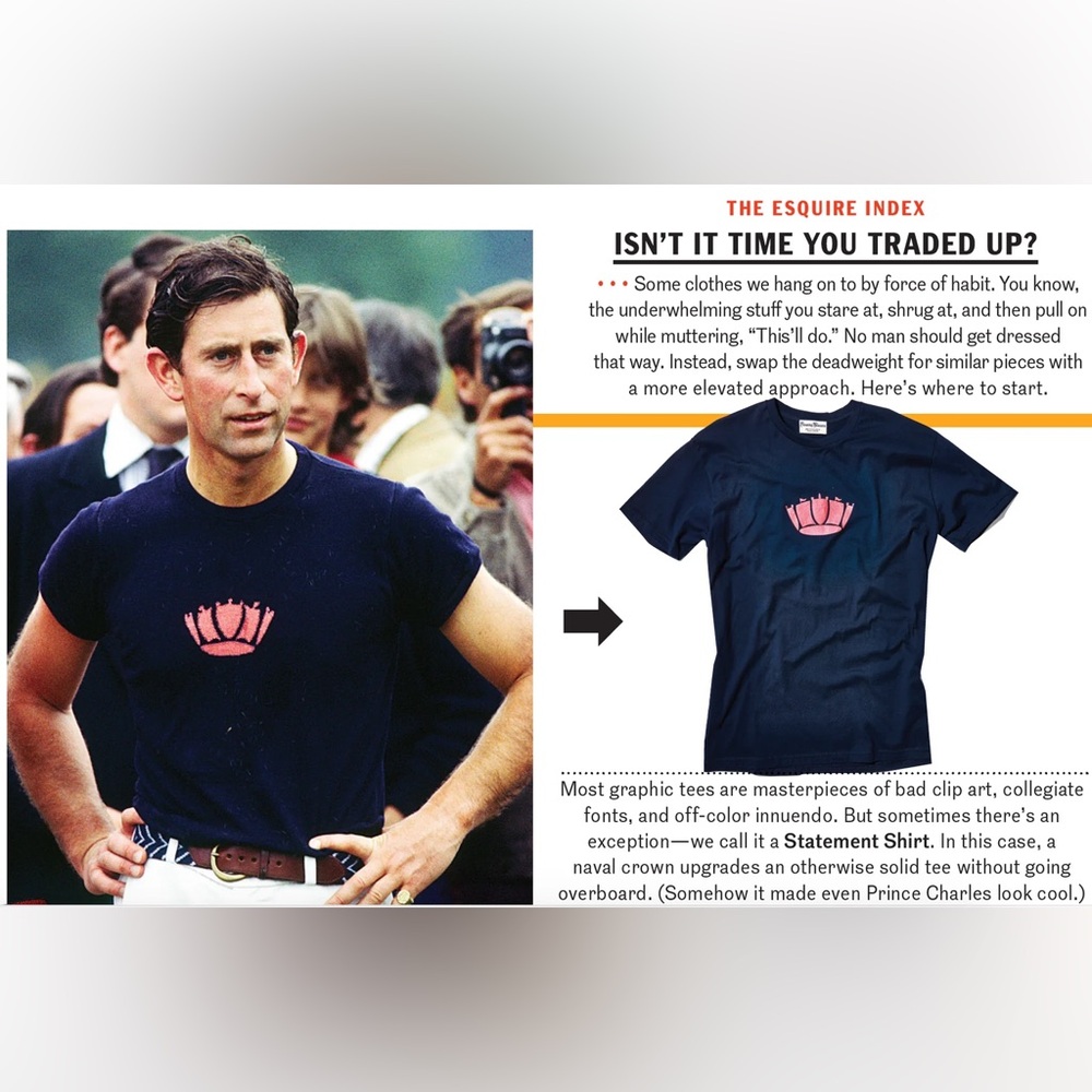 Rowing Blazer Prince Charlie Tee